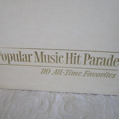 Popular Music Hit Parade, 110 All-Time Favorites 9-LP record set