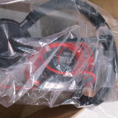 Kensington laptop cooling stand, new Poly black wire 3310 headset, like new Hygrometer