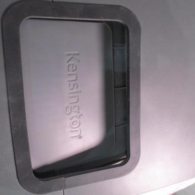 Kensington laptop cooling stand, new Poly black wire 3310 headset, like new Hygrometer