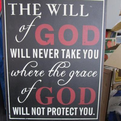 New wall plaque
