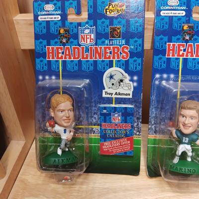 1996 NFL HEADLINERS 3" FIGURES