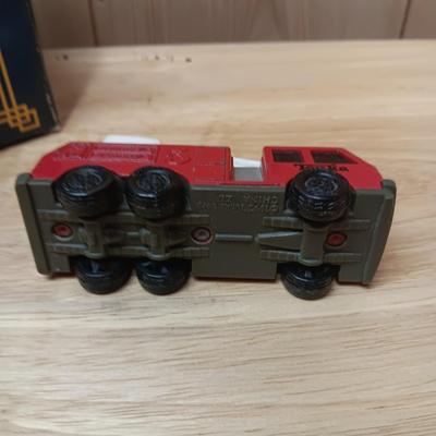 SUPERVALU 1931 HAWKEYE DIE-CAST TRUCK BANK PLUS TONKA RACE CAR AND FIRE TRUCK