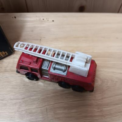 SUPERVALU 1931 HAWKEYE DIE-CAST TRUCK BANK PLUS TONKA RACE CAR AND FIRE TRUCK