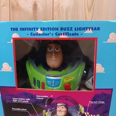DISNEY'S TOY STORY THE INFINITY EDITION BUZZ LIGHTYEAR W/COLLECTOR'S CERTIFICATE