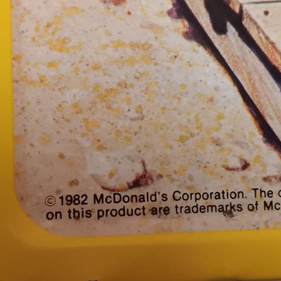 1982 RONALD MCDONALD SHERIFF OF CACTUS CANYON LUNCH BOX W/THERMOS