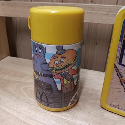 1982 RONALD MCDONALD SHERIFF OF CACTUS CANYON LUNCH BOX W/THERMOS