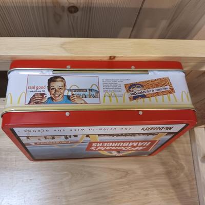 1984 GREMLINS VINTAGE LUNCH BOX AND MCDONALD'S REPROD LUNCH BOX