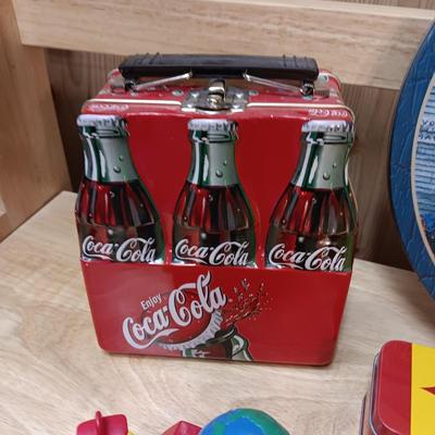 COCA-COLA AND OTHER TINS PLUS MORE