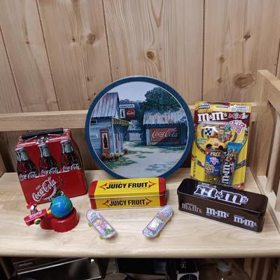 COCA-COLA AND OTHER TINS PLUS MORE