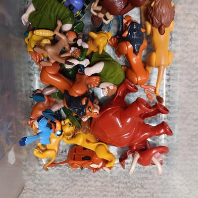 BOX OF SMALL TOYS