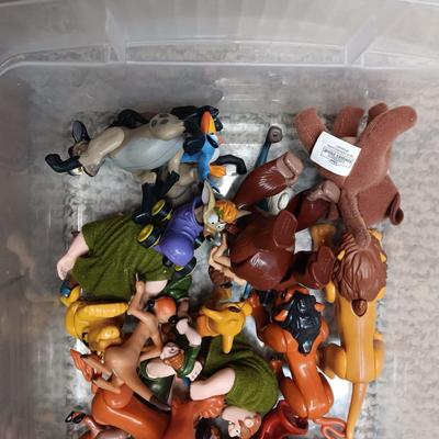 BOX OF SMALL TOYS