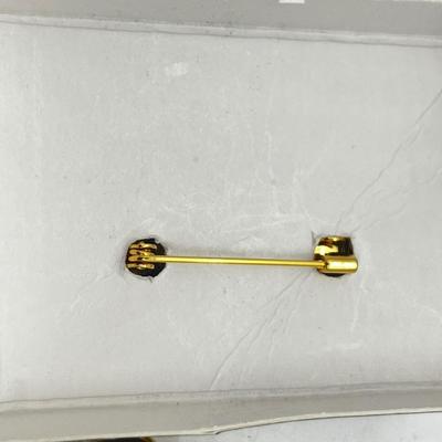 LOT 134J: Vintage Avon Brooch/Pin Lot Including Jack-O-Lantern with Matching Pierced Earrings