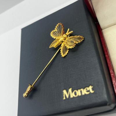 LOT 137J: Vintage Monet Brooches with Original Boxes