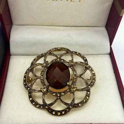 LOT 137J: Vintage Monet Brooches with Original Boxes