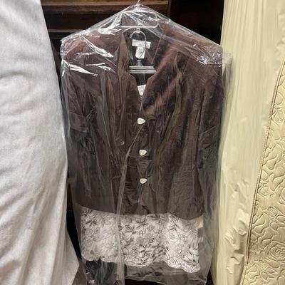 LOT 149: Collection of Vintage Women’s Clothing - Dresses, Suits and more!