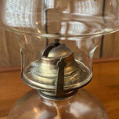 LOT 154: Two Vintage Oil Lamps