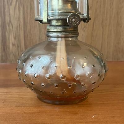 LOT 154: Two Vintage Oil Lamps