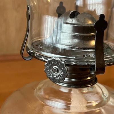 LOT 154: Two Vintage Oil Lamps