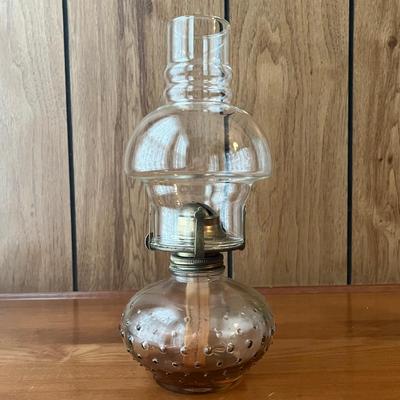 LOT 154: Two Vintage Oil Lamps