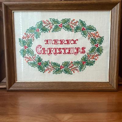 LOT 160: Vintage Christmas Decor