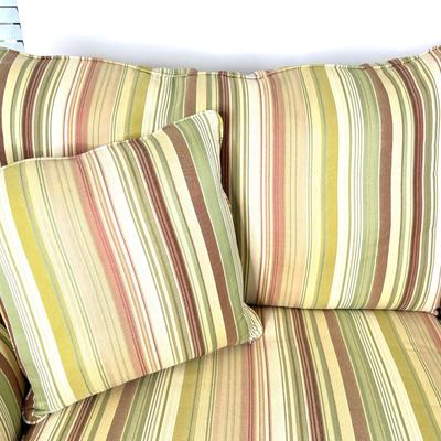 Vintage Fairfield Striped Couch