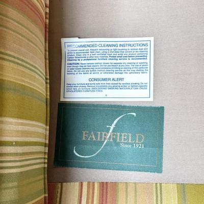 Vintage Fairfield Striped Couch