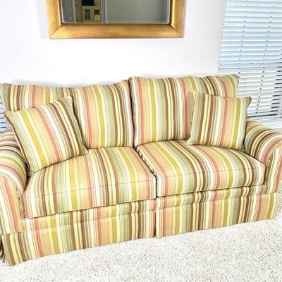 Vintage Fairfield Striped Couch