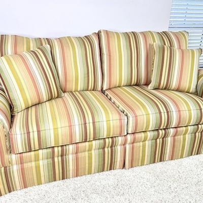 Vintage Fairfield Striped Couch