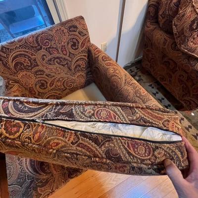 Pier1 Paisley Accent Chairs (LR-EL)