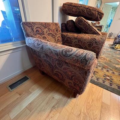 Pier1 Paisley Accent Chairs (LR-EL)