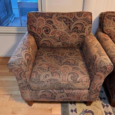 Pier1 Paisley Accent Chairs (LR-EL)