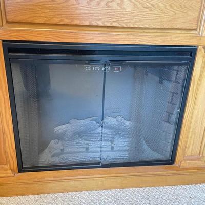Chimney Free Electric Fireplace and Mantel (BGB-SS)