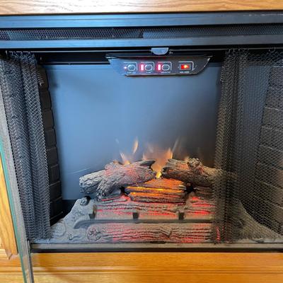 Chimney Free Electric Fireplace and Mantel (BGB-SS)