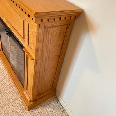 Chimney Free Electric Fireplace and Mantel (BGB-SS)