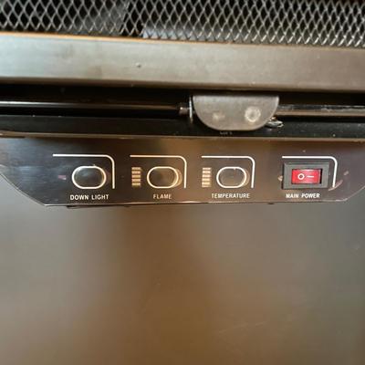Chimney Free Electric Fireplace and Mantel (BGB-SS)
