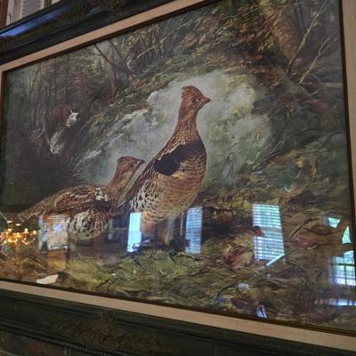 Wall art in very nice frame