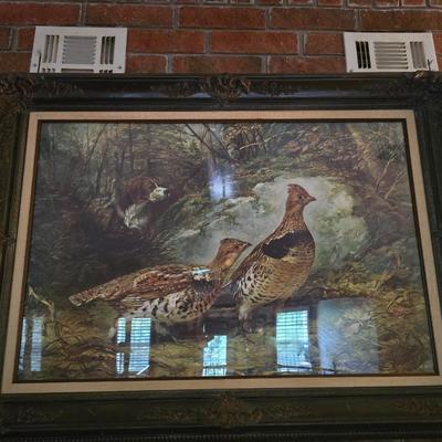 Wall art in very nice frame