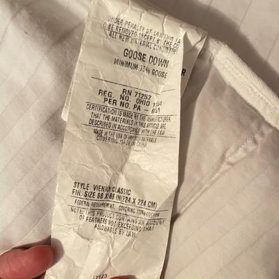 Down Topper, King Bedding by Lenox & More (BGB-SS)