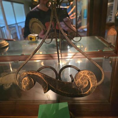 Brass plate with stand