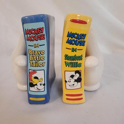 Mickey Mouse Bookends and Clock (SR-EL)