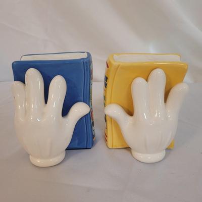 Mickey Mouse Bookends and Clock (SR-EL)