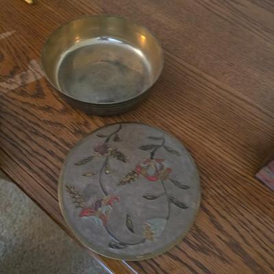 Brass dish