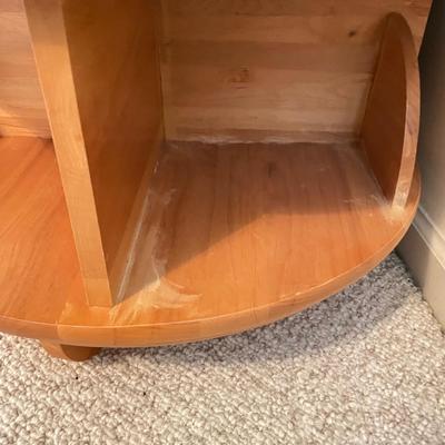 Four-Tier Levenger Carousel Bookcase/Reading Desk (BGB-SS)