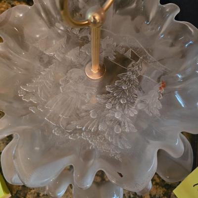 Christmas candy dish