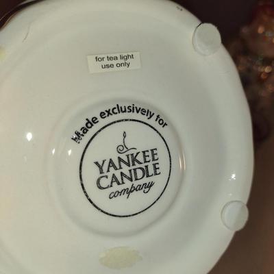Pair of Yankee Candle Co. Tealight Holders