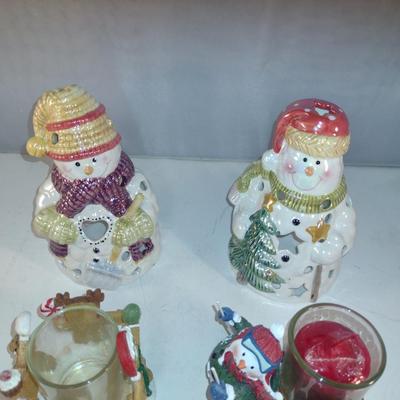 Pair of Yankee Candle Co. Tealight Holders