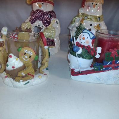 Pair of Yankee Candle Co. Tealight Holders