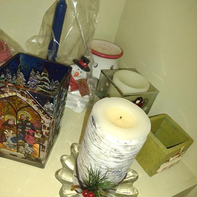 Collection of Winter/Christmas Home Decor