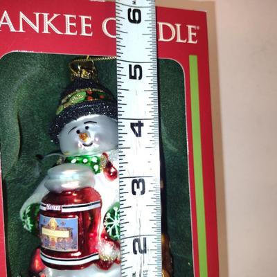 Yankee Candle Christopher Snowbrite Holiday Ornament with Original Box