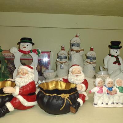 Collection of Winter/Christmas Home Decor